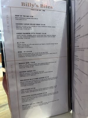   at Billy Byrnes Gastro Bar & Venue in Kilkenny