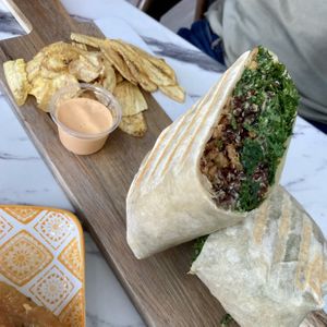 New Age Burrito  at Earthy Picks in Orlando