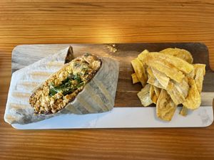 All-Day Brunch Burrito  at Earthy Picks in Orlando