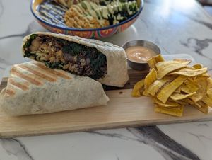 New Age Burrito at Earthy Picks in Orlando