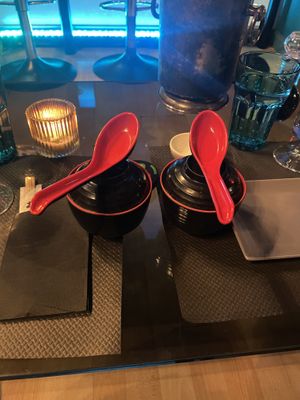 Vegan miso soup  at Miyagi Express in Ronda