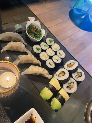 Vegan combo  at Miyagi Express in Ronda