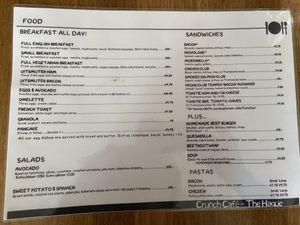  Menu Feb 2022 at Crunch in The Hague