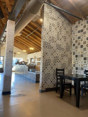 Beautiful restaurant  #Veganuary at Del Cielo Tamales in Tucson