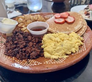 Vegan Del Cielo Breakfast   at Del Cielo Tamales in Tucson