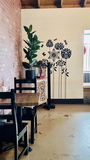 Charming interior  at Del Cielo Tamales in Tucson