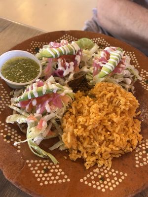 Vegan gorditas  at Del Cielo Tamales in Tucson
