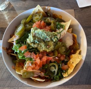 Nachos  at Del Cielo Tamales in Tucson