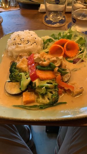 Erdnuss-Curry  at House of Vegan 182 in Berlin