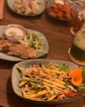 Papaya Salat, Vegane Ente   at House of Vegan 182 in Berlin