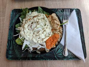 Bowl, custom mix 2 at Food Garden in Zagreb