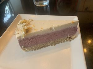 Raspberry cake  at Food Garden in Zagreb