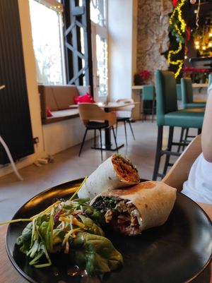 Kebab at Food Garden in Zagreb