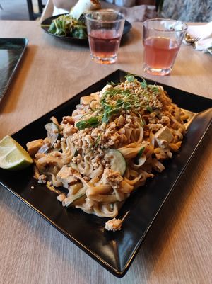 Wok satay at Food Garden in Zagreb