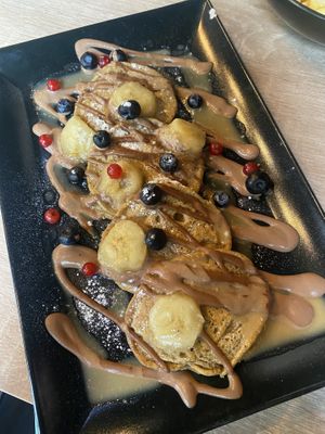 Pancakes   at Food Garden in Zagreb