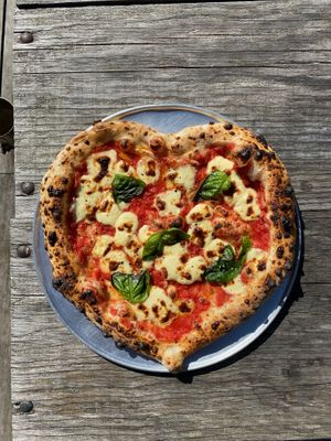 Vegan cheese at Dos Orientales in Montevideo