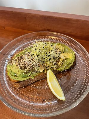 Avocado (with hummus)  at Värav Coffee and Toast in Tallinn