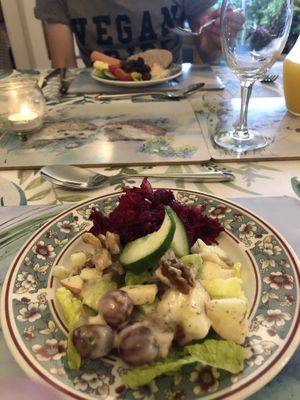 Waldorf salad starter  at Fox Hall in Kendal