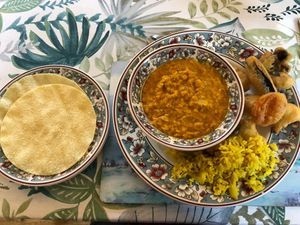 Curry  at Fox Hall in Kendal