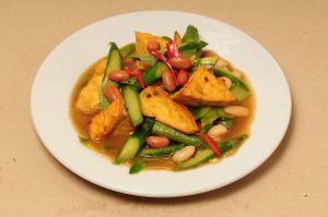 tofu  at Huy Vege in Bratislava