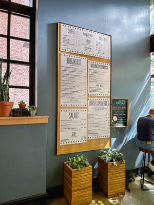 Their menu  at Mildred's in Kansas City