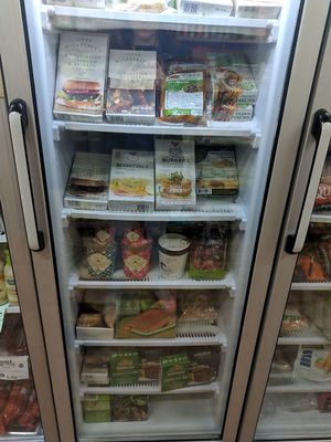 Vegan meat, ice cream at Veganoteca in Barcelona