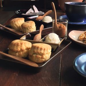 scones at Anotai in Bangkok