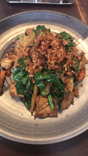 Sea ew noodles at Anotai in Bangkok