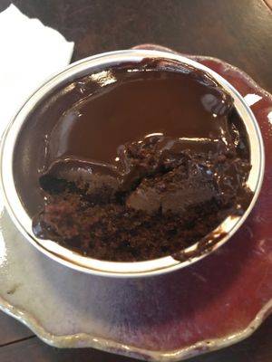 Vegan cake at Anotai in Bangkok