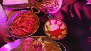 Falafel wrap and fries at Soul Köfte House in Zurich