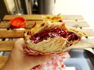 Falafel at Soul Köfte House in Zurich