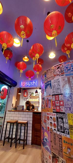 Interior do Restaurante at Sushiroll in Morro De Sao Paulo