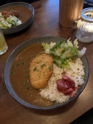 Vegan katsu curry   at Takenori in Berlin