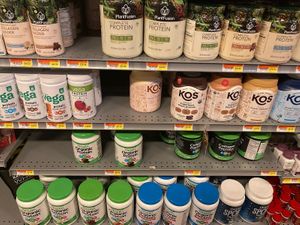 Plant protein powders at Solomon's Fresh Market - Harbour Bay in Nassau