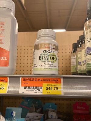 Vegan supplements at Solomon's Fresh Market - Harbour Bay in Nassau