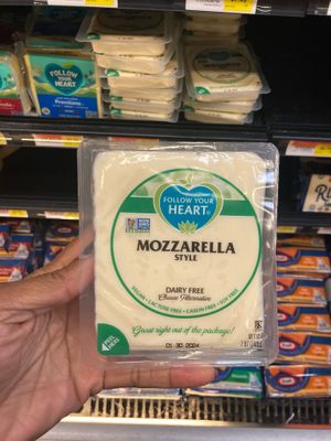 Vegan mozzarella cheese at Solomon's Fresh Market - Harbour Bay in Nassau