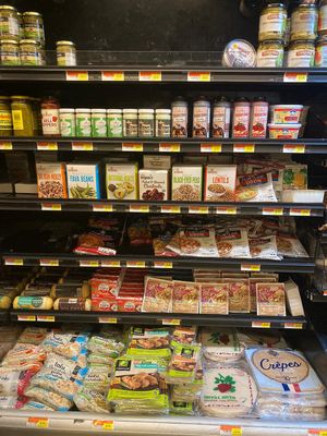 Tofu and wraps at Solomon's Fresh Market - Harbour Bay in Nassau