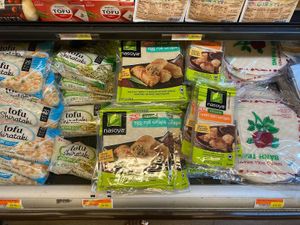 Vegan Eggroll and wonton wraps and Tofu at Solomon's Fresh Market - Harbour Bay in Nassau