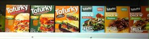 Tofurky, Quorn, Linda McCartney, Fry's, Redwood... at Gaia Vegana in Valencia