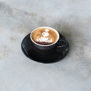Hot Cappuccino at Warung Dua Hati in Canggu