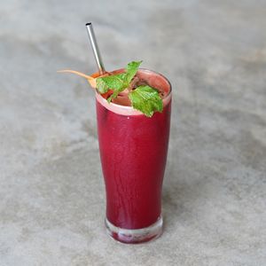 ABC: apple, beetroot, and carrot at Warung Dua Hati in Canggu