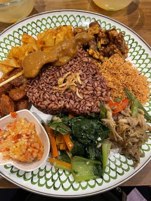 Nasi Campur   at Warung Dua Hati in Canggu