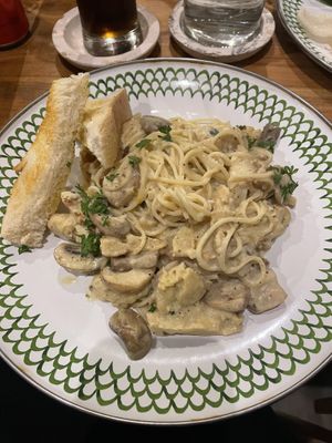Carbonara  at Warung Dua Hati in Canggu