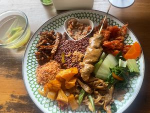 Nasi Campurr  at Warung Dua Hati in Canggu