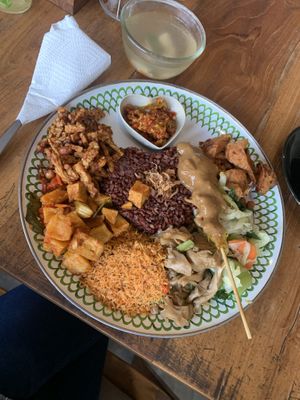 Nasi Campur  at Warung Dua Hati in Canggu