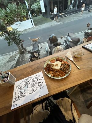   at Warung Dua Hati in Canggu