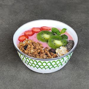 Strawberry Blush Smoothie Bowl (GFO) at Warung Dua Hati in Canggu