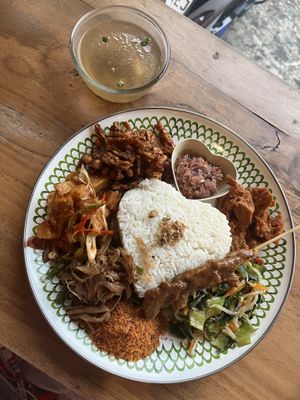   at Warung Dua Hati in Canggu