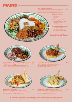  at Warung Dua Hati in Canggu