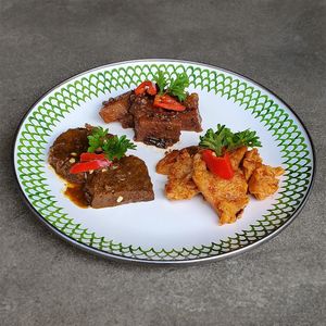 SIDES: Protein "Pork" / "Chicken" / "Lamb" at Warung Dua Hati in Canggu